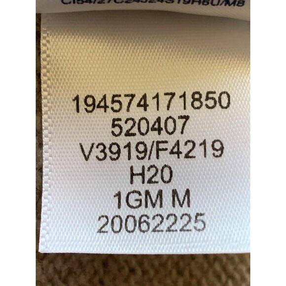 Vintage Lands End Lambs Wool Blend Cardigan Knit 1/4 zip Sweater Mens MEDIUM - Picture 9 of 9